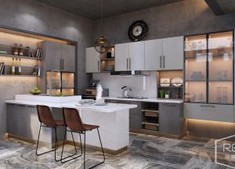 Modern Kitchen Pantry Unit