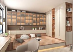 Modular Home Office Cabinet
