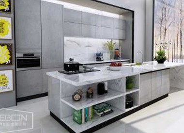 PVC Door Kitchen Cupboard