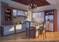PVC Modular Kitchen Cabinets