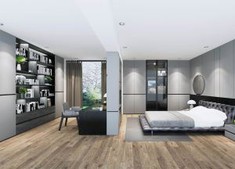 Modern Gray Home Furniture Cabinet