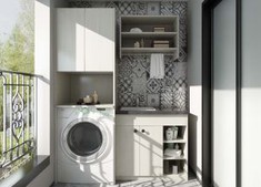 Small Laundry Room Cabinets