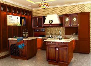 Solid Wood Pantry Cabinet