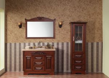 Timber Bathroom Vanity Units