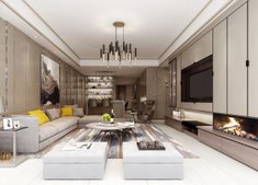 TV Stand Wall Unit Cabinet