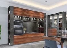 Modern Wine Rack Cabinet