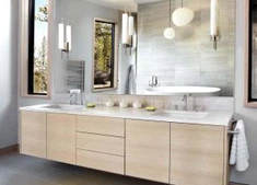 Wooden Bathroom Unit