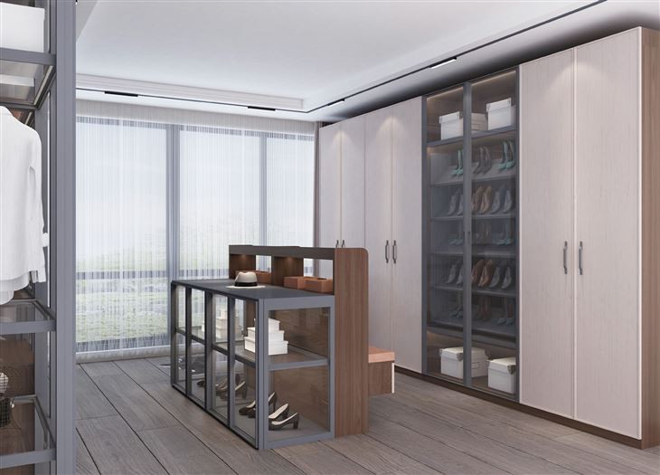 Contemporary Closet Wardrobe