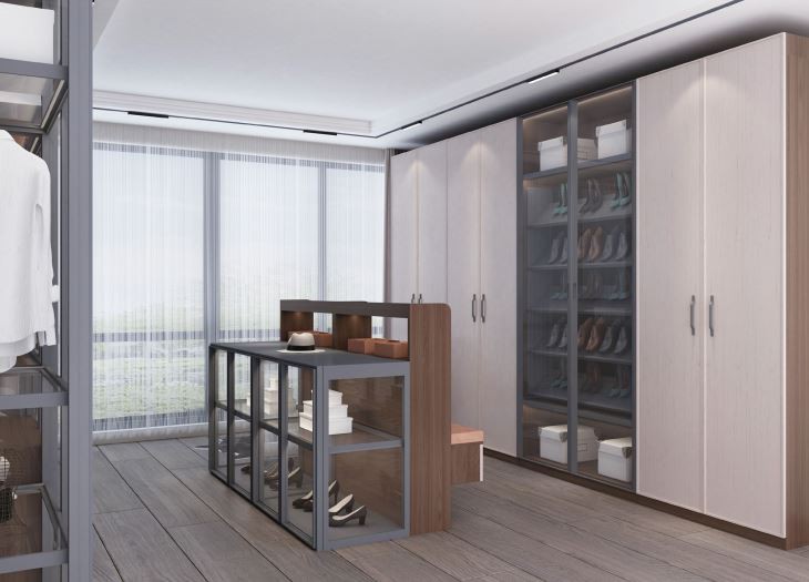 Contemporary Closet Wardrobe