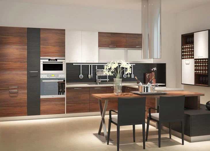 L Shaped Kitchen Cabinets