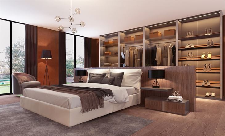 Luxury Wooden Wardrobe
