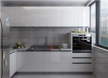 Assemble Lacquer Kitchen Cabinet