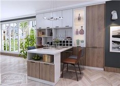 Economical PVC Kitchen Cabinet