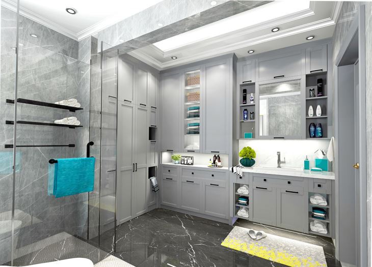 European Style Bathroom Cabinet