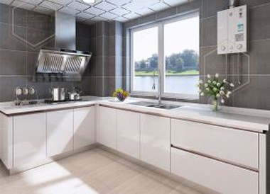 Gloss White Kitchen Cabinet