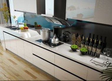Lacquer Paint Kitchen Cabinet