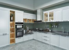 Modern Cherry Wood Kitchen Cabinets