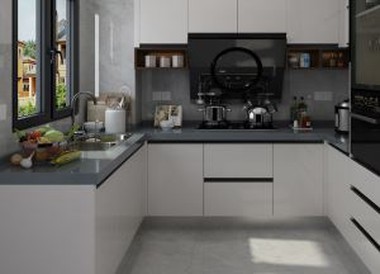 Modern Gloss Kitchen Cabinet