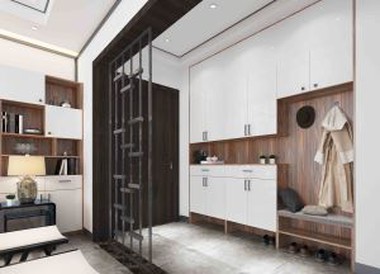 Modern Hallway Storage Cabinet