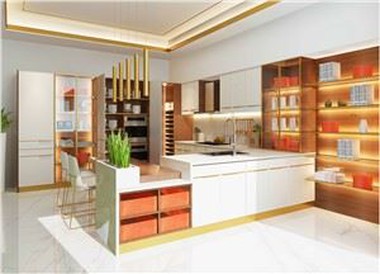 PVC Board Kitchen Cabinet