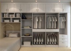 Wall Cloth Wardrobe Cabinet
