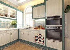 White Thermofoil Kitchen Cabinets