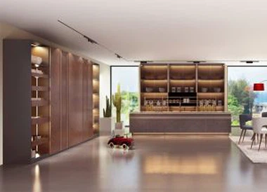Wood Finishes Kitchen Cabinet