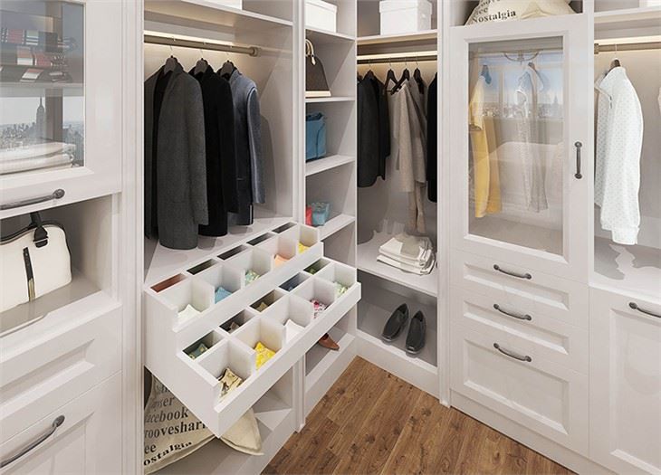 White Shaker Style Wardrobe