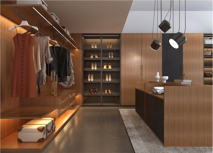 Modular Walk In Closet