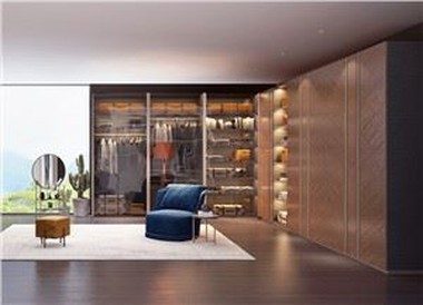 Bespoke Walk In Wardrobe