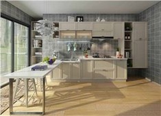 Integrated Thermofoil Kitchen Cabinets