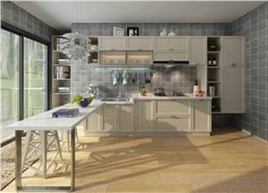 Integrated Thermofoil Kitchen Cabinets