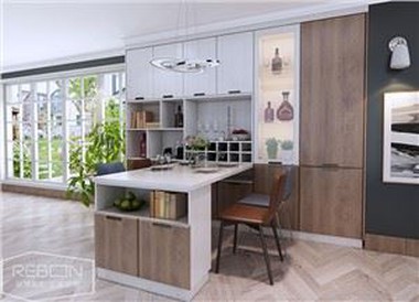 Membrane Modular Kitchen Cabinet
