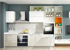 White Melamine Kitchen Cabinets