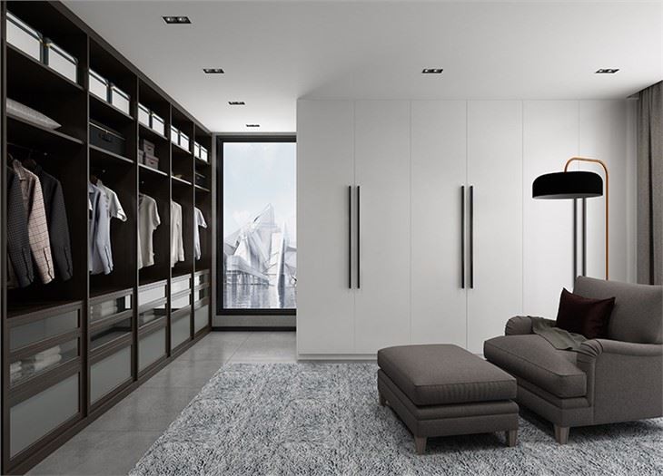 White Melamine Wardrobes