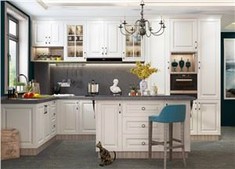 White Thermofoil Kitchen Cabinets