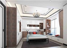 White Wooden Wardrobe