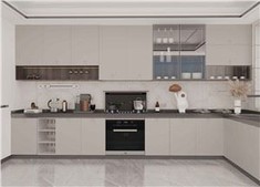 Lacquer Matt Color Kitchen Cabinet