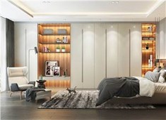 Lacquered Fitted Wardrobe