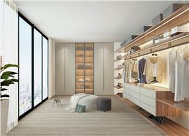 Modern Lacquer Bedroom Closet