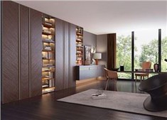 Modern Home Office Cabinetry