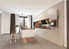 Painted Gloss Kitchen Cabinet