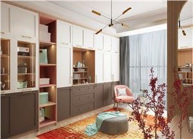 Solid Wood Closet