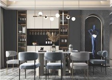 Stylish Dining Room Cabinet