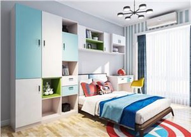 Stylish Kids Room Wardrobe