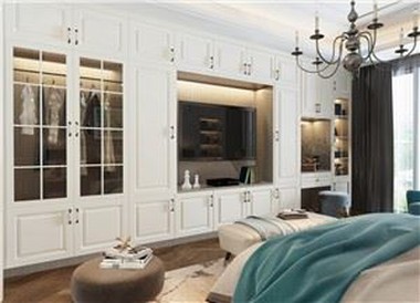White Shaker Fitted Wardrobe