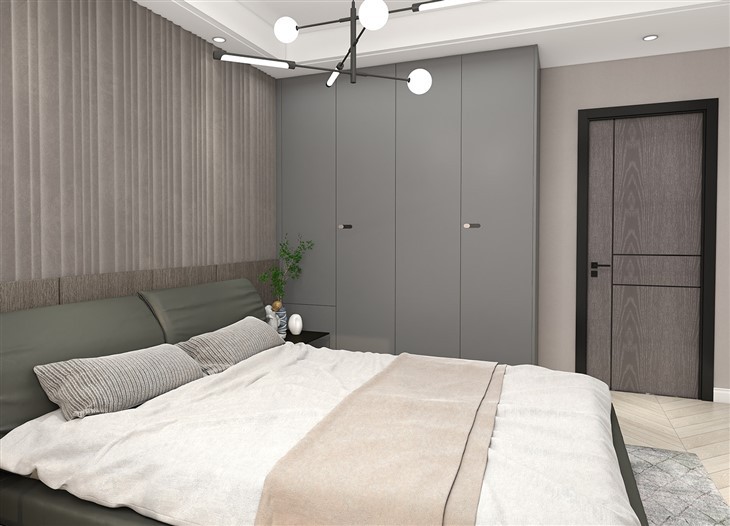 Grey Bedroom Wardrobe