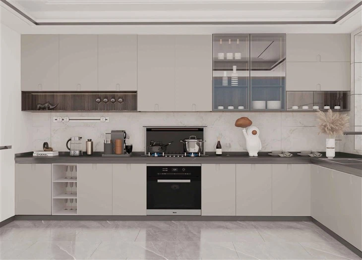 Matte Finish Kitchen Cabinets