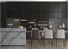 Custom PVC Kitchen Cabinets