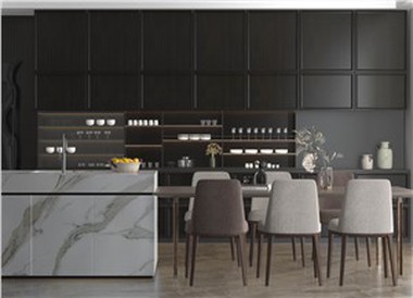 Custom PVC Kitchen Cabinets